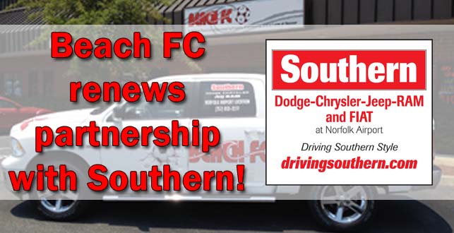 Southern and Beach FC Renew Partnership!