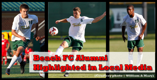 Beach FC Alumni at College of William & Mary